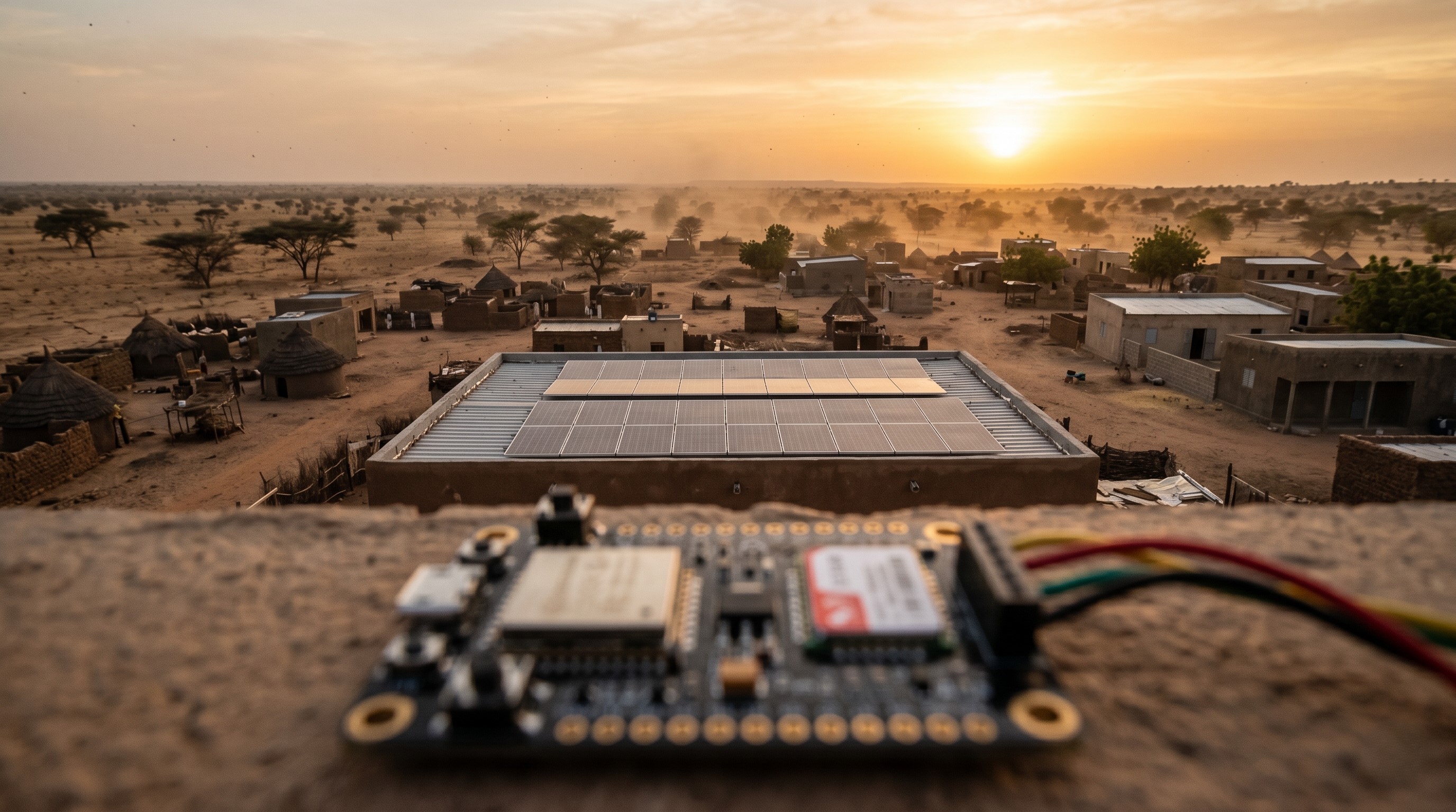 PAYG solar off-grid arquitectura sistema